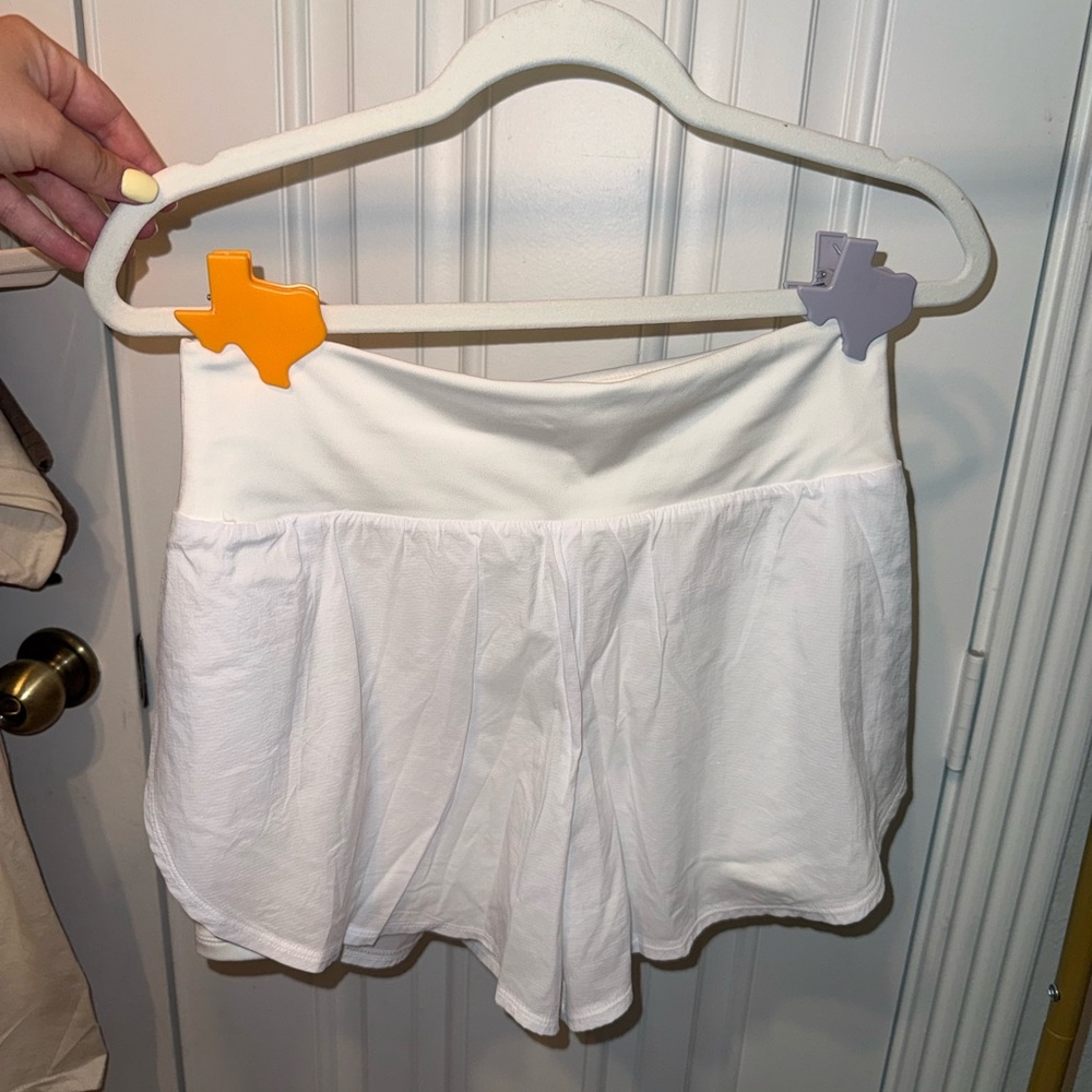 All in Motion Women's Athletic White Shorts
